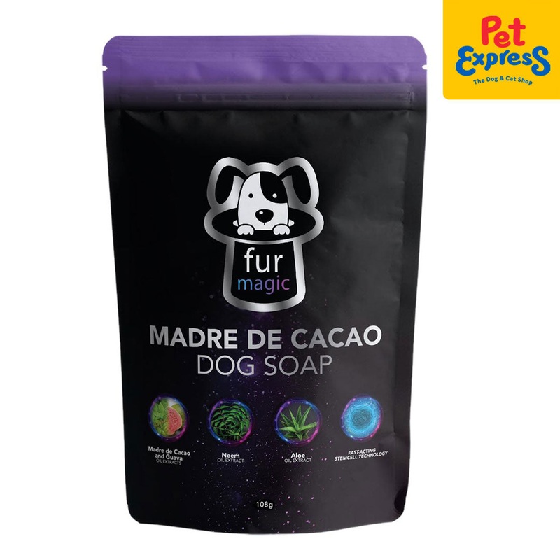 Furmagic Madre de Cacao Violet Dog Soap 108g