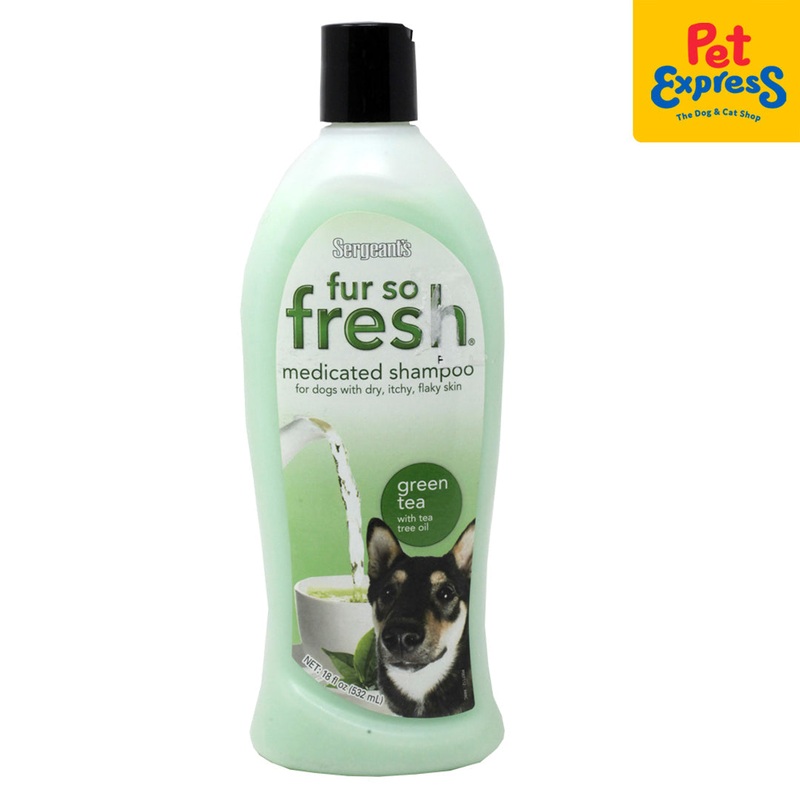 Sergeant's Fur so Fresh Medicated Dog Shampoo 18oz