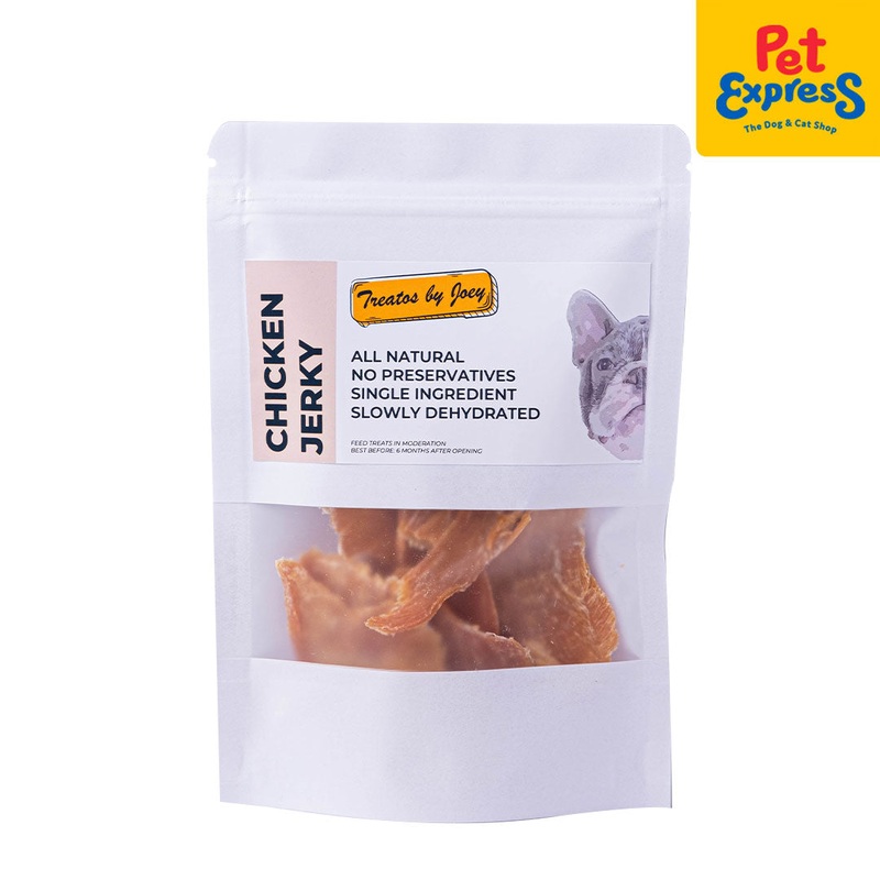 Treatos by Joey Chicken Jerky Dog Treats 70g