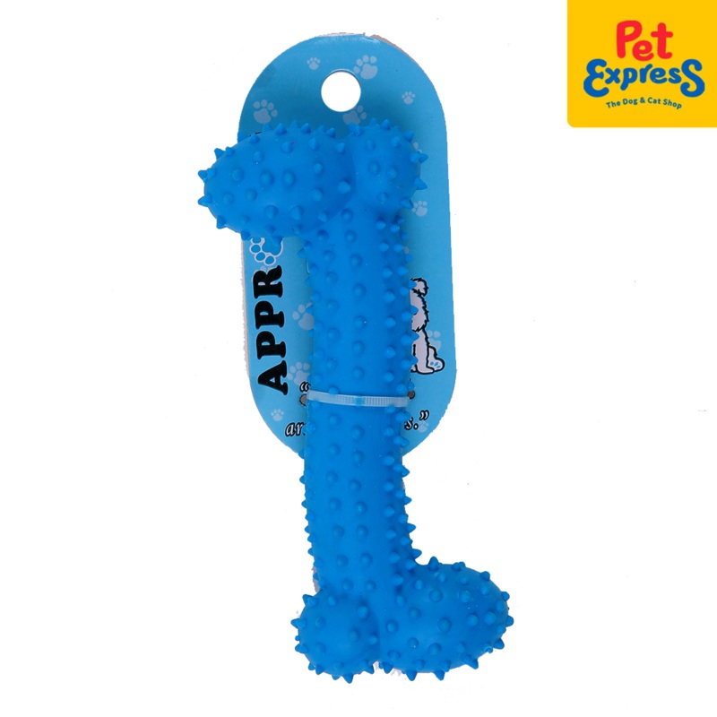Approved Teether Bone with Spike Dog Toy 6 inches