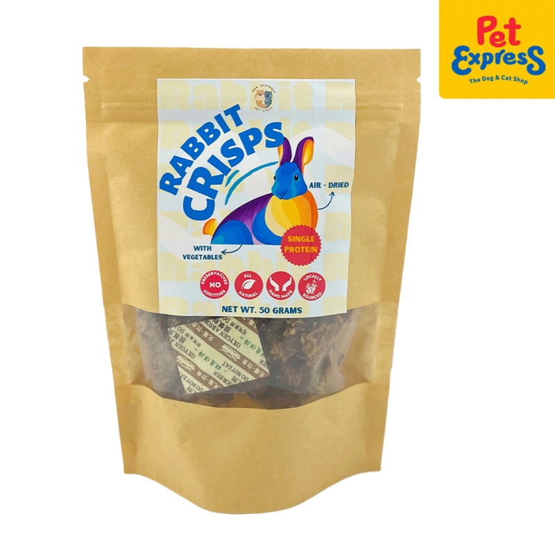 Bon Apetreat Rabbit Crisps Dog Treats 50g