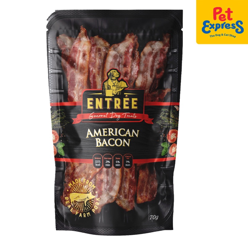 Entre Gourmet American Bacon Dog Treats 70g