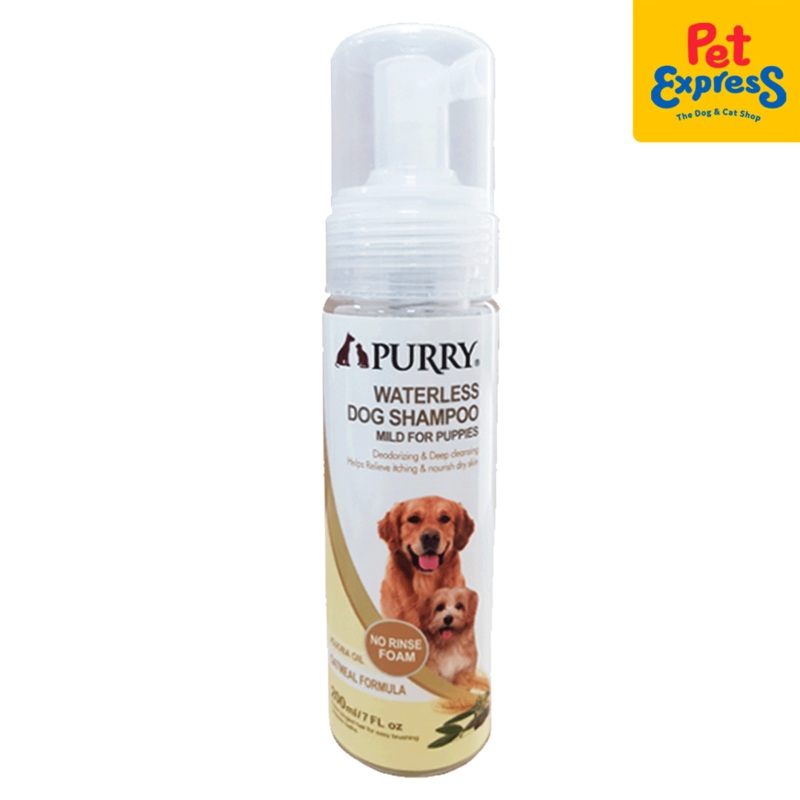 Purry Waterless Dog Shampoo 200ml