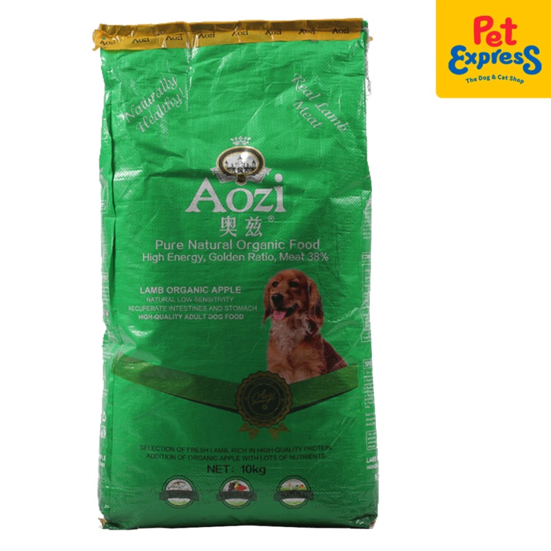 Aozi Adult Lamb Organic Apple Dry Dog Food 10kg