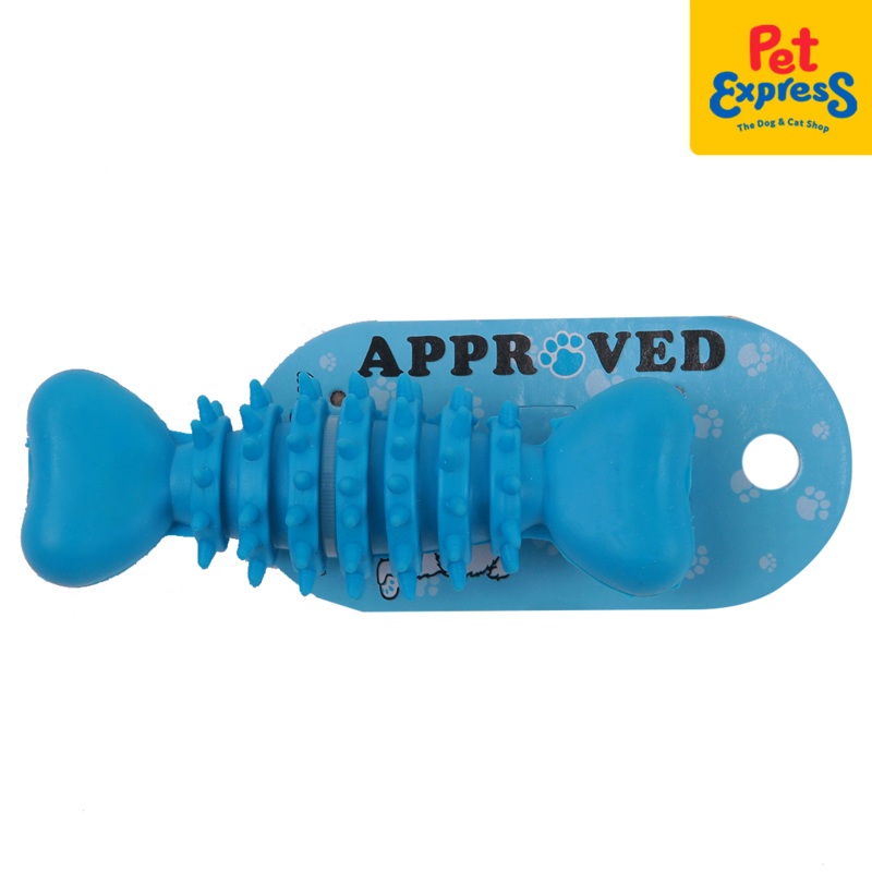 Approved Teether Flat with Spike Dog Toy 4 inches