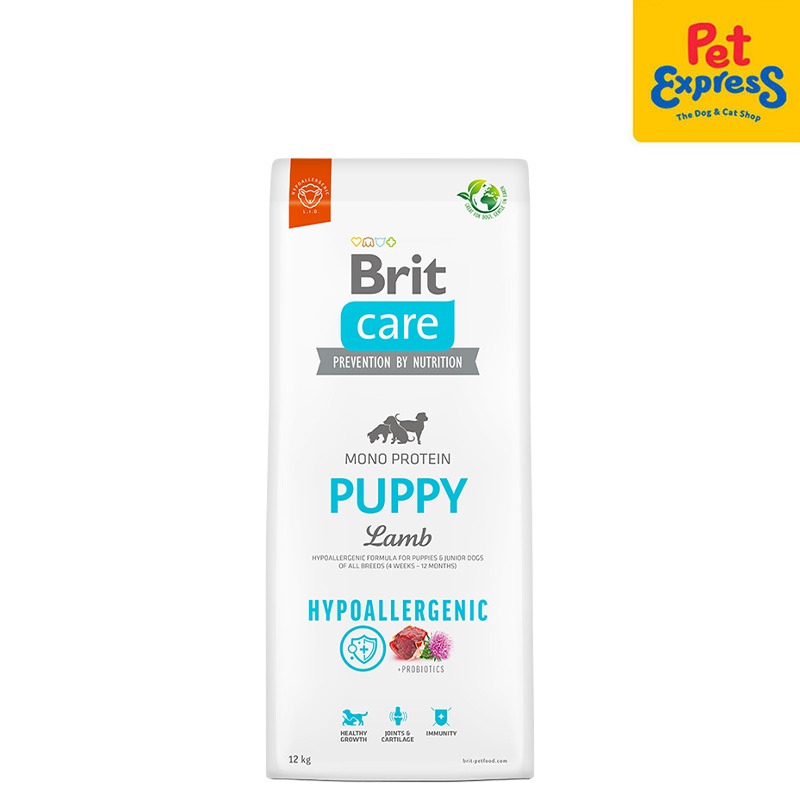 Brit Care Hypoallergenic Puppy Lamb Dry Dog Food 12kg