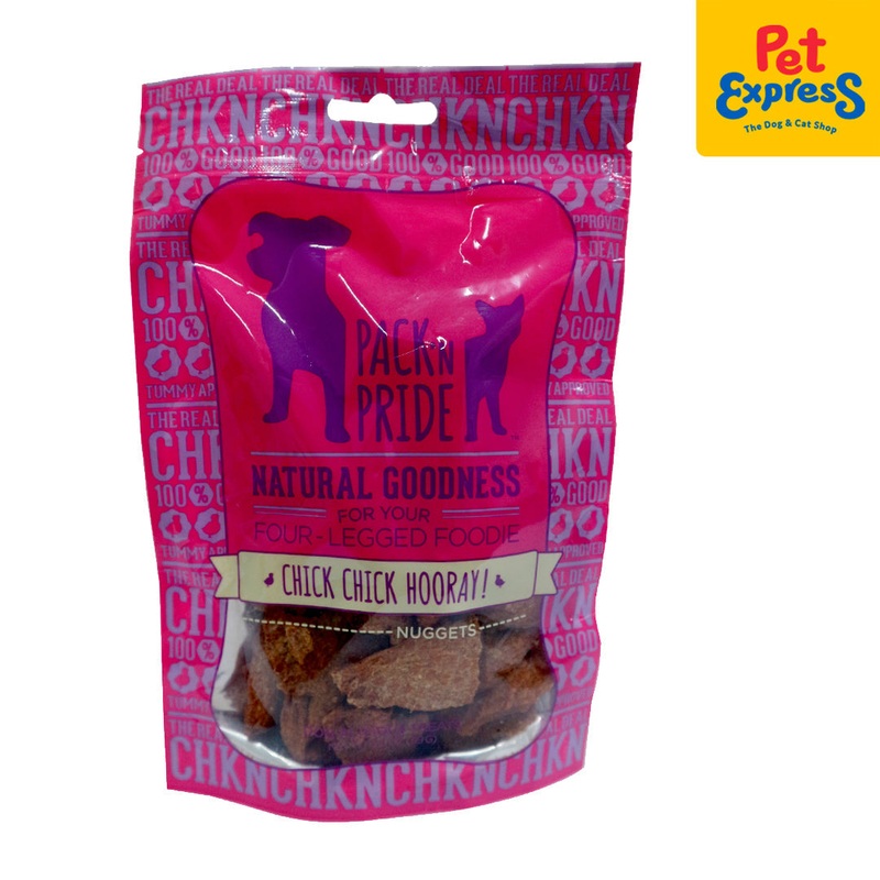 Pack N Pride Chicken Nuggets Dog Treats 3.5oz