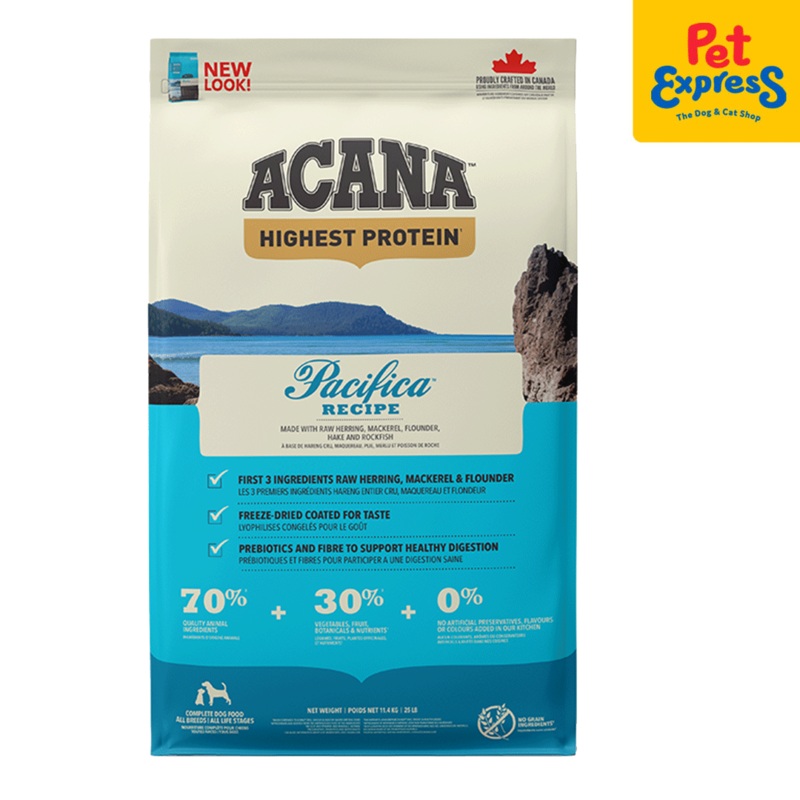 Acana Pacifica Dry Dog Food 11.4kg