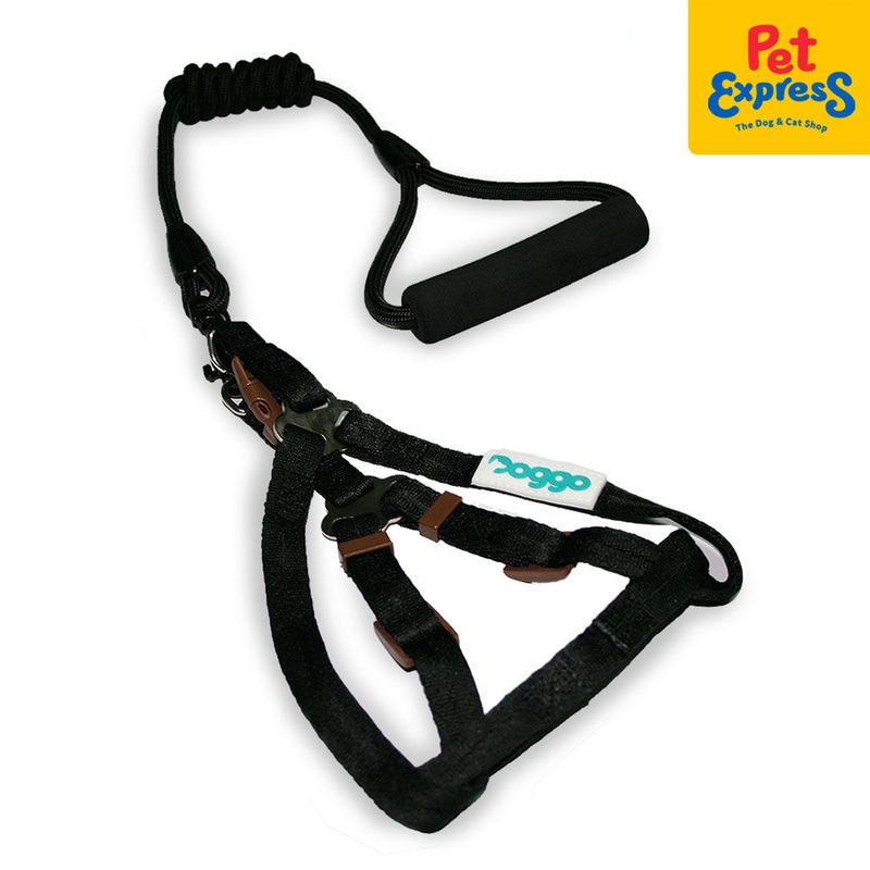 Doggo Strong Harness Black Small