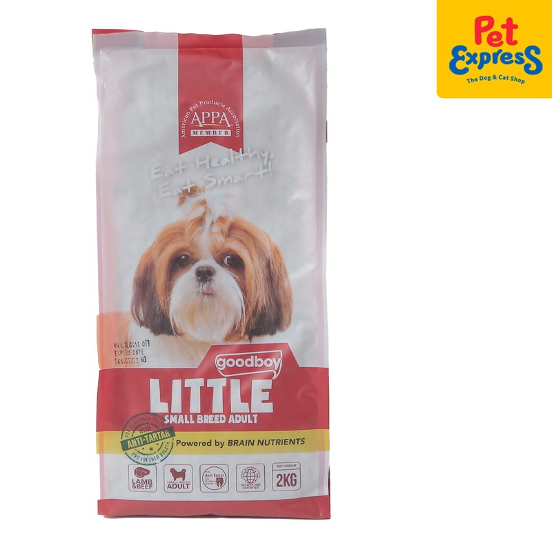 Goodboy Little Small Breed Adult Lamb and Beef Dry Dog Food 2kg