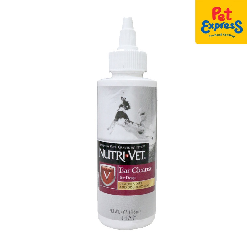 Nutrivet Ear Cleansing Liquid 4oz