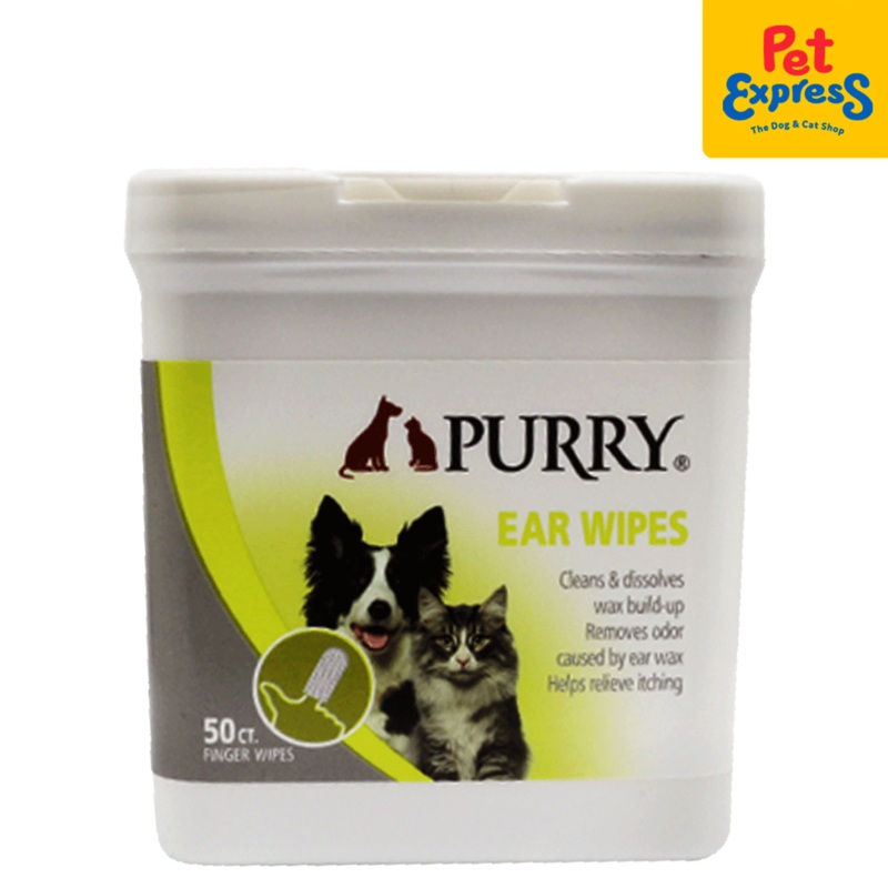 Purry Cleaning Ear Wipes 50s