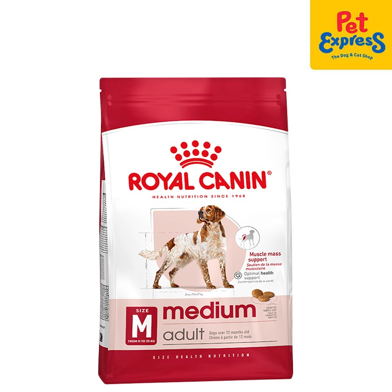 Royal Canin Size Health Nutrition Adult Medium Dry Dog Food 4kg
