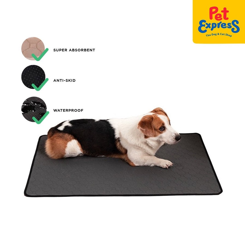 Pet Express Premium Washable Training Pad 70x100 Gray