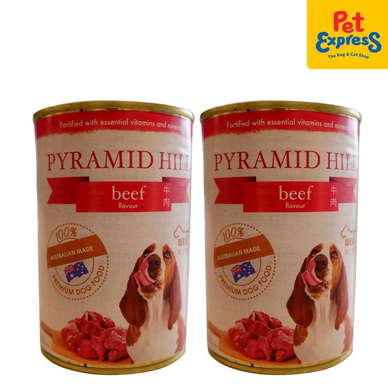 Pyramid Hill Beef Wet Dog Food 400g (2 cans)