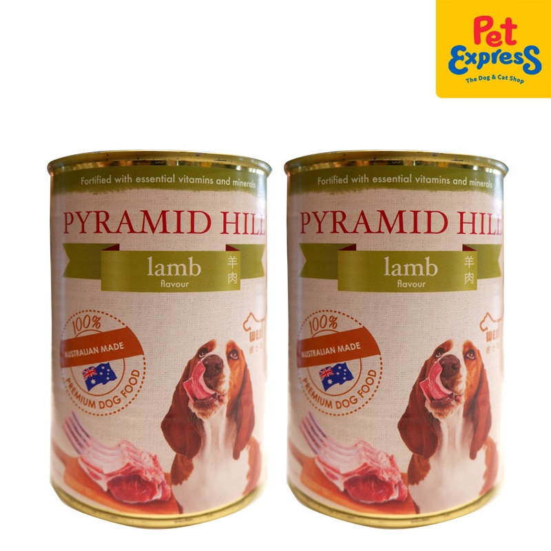 Pyramid Hill Lamb Wet Dog Food 400g (2 cans)