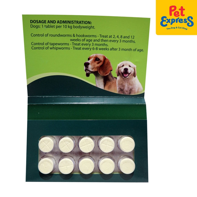 Wormguard All Wormer 10 tabs
