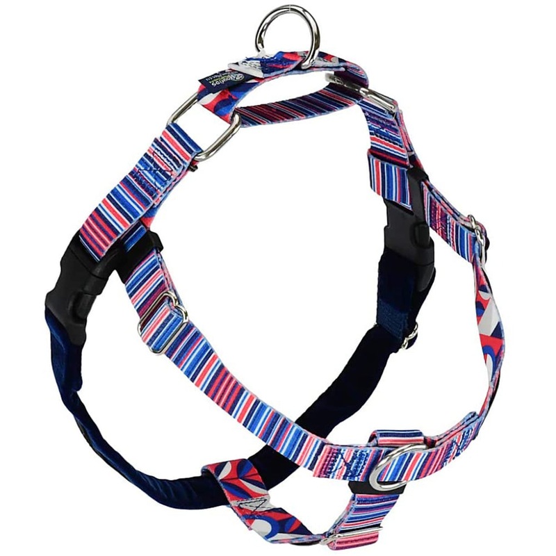 2 Hounds Design Rocky Freedom No-Pull EarthStyle 1" Large Dog Harness