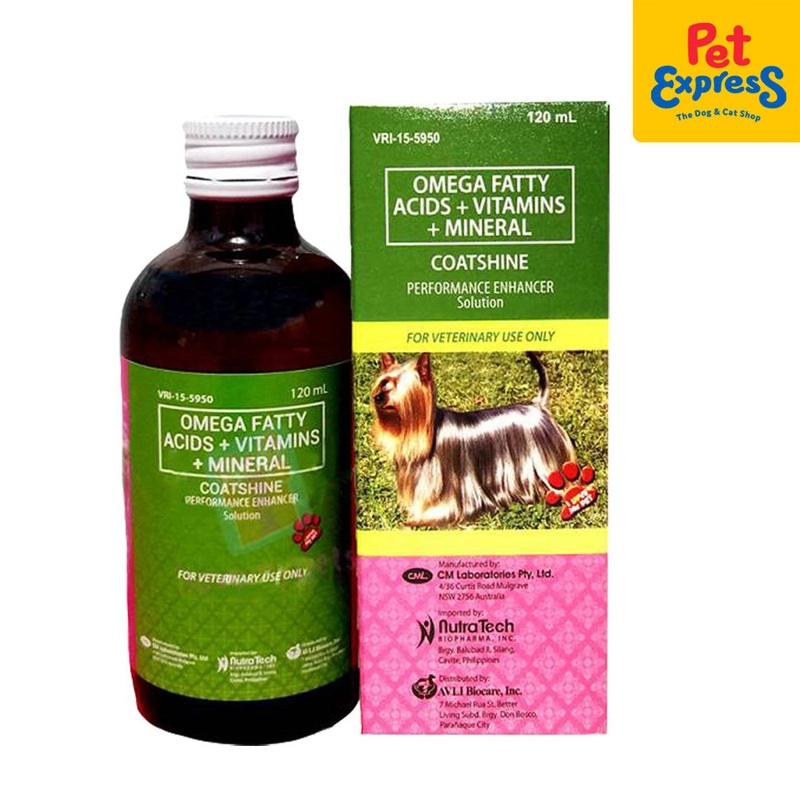 Coat Shine Performance Enhancer for Dogs 120ml