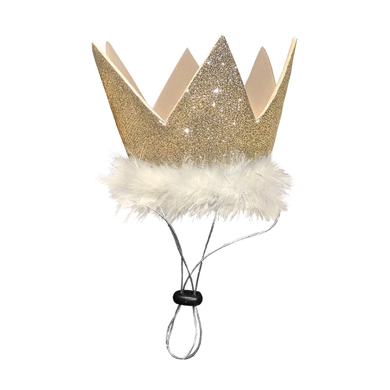 Huxley & Kent Party Crown Small Gold