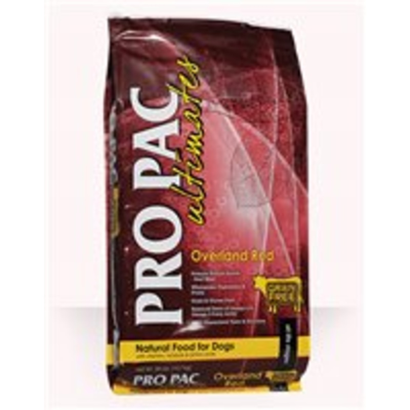 PRO PAC Overland Red Dry Dog Food 28lb