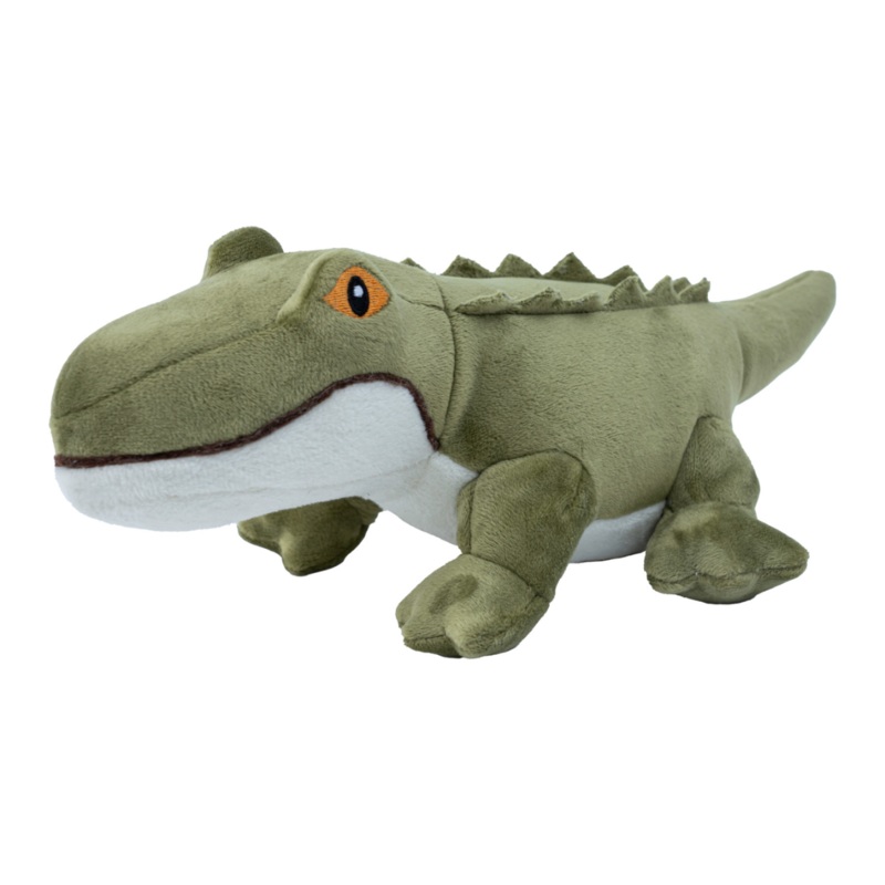 Territory Alligator Plush Squeaky Dog Toy, 11"