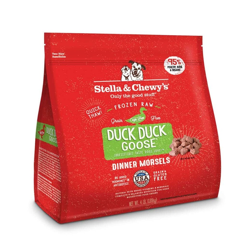 Stella and Chewys Dandy Lamb Frozen Raw Dinner Morsels Dog Food 4lb