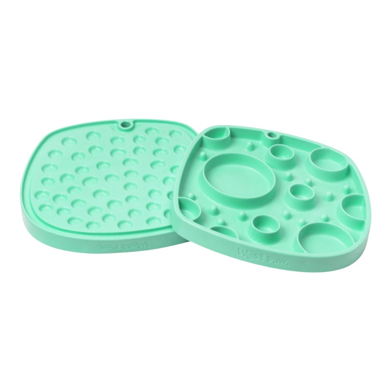 WEST PAW Bubbles Feast Mat for Dogs, Mint