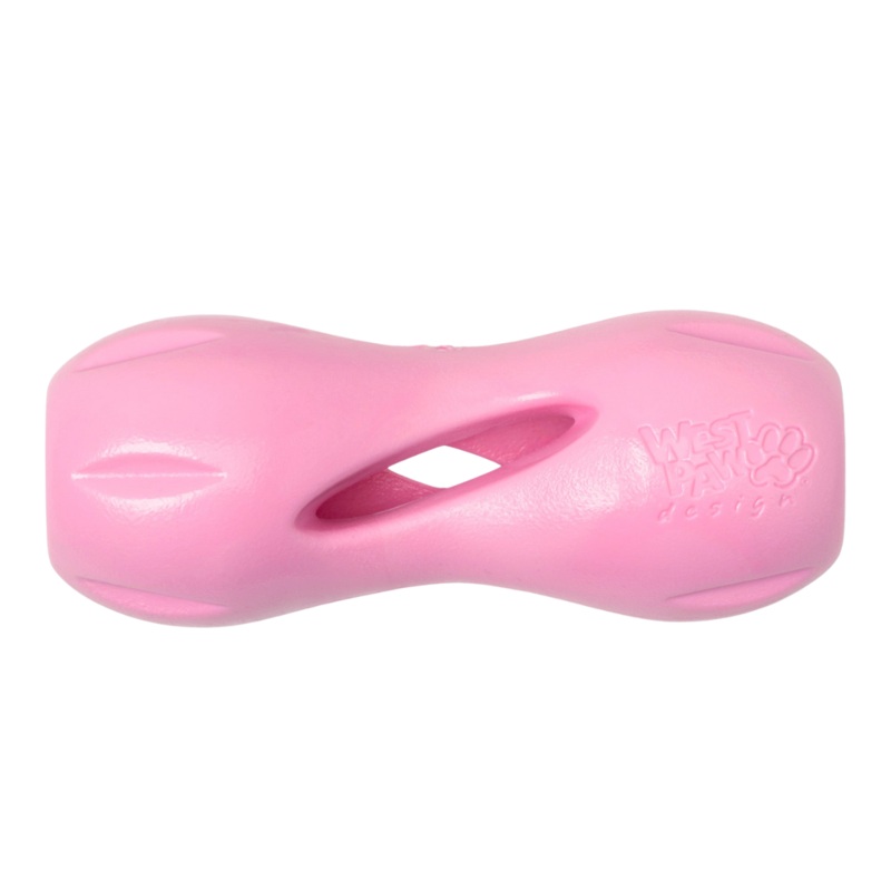 WEST PAW Qwizl Toy for Dogs, Bubblegum, L, 6.5"