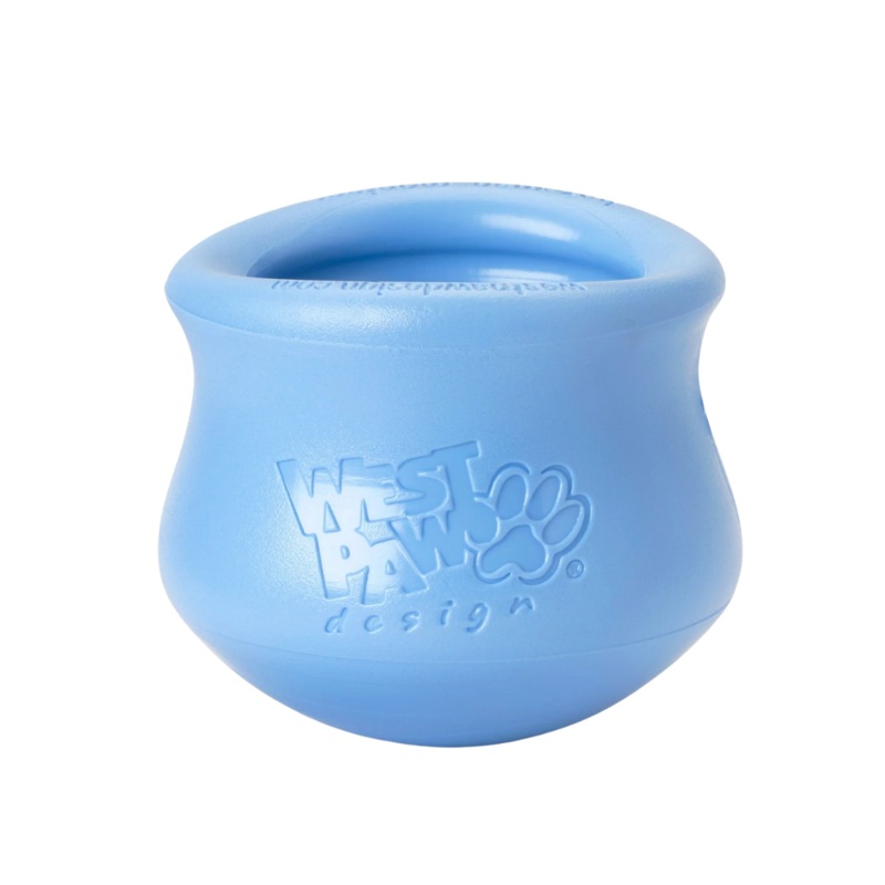 WEST PAW Toppl Toy for Dogs, Periwinkle, XL, 3.75" x 4.75" x 4.75"