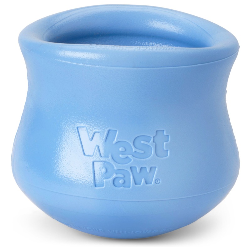 WEST PAW  Toppl Toy for Dogs, Perwinkle, L, 3.5" x 4" x 3.5"