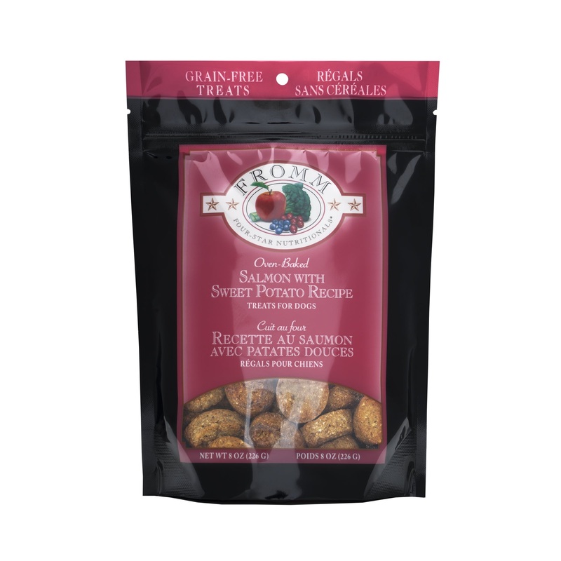 Fromm Salmon with Sweet Potato Treats Dog Treat 8oz