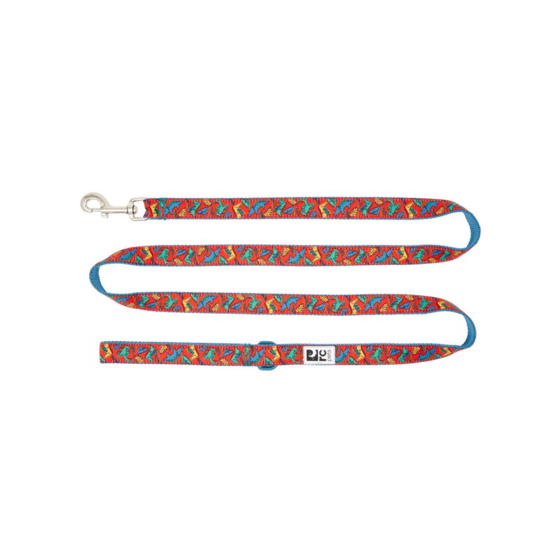 RC PETS Dog Leash, Jurassic Pack 3/4"x6'