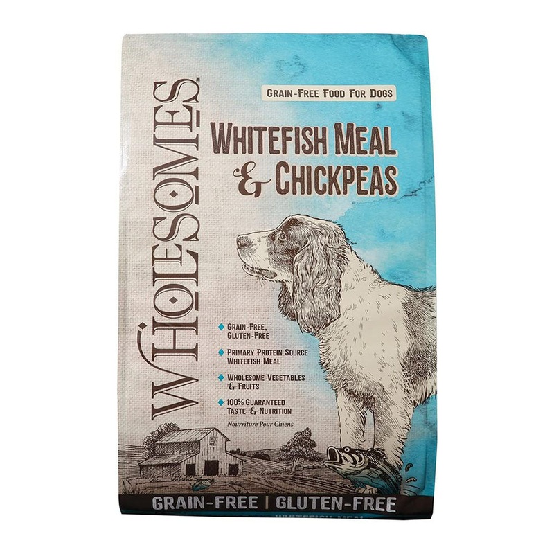 Sportmix Wholesomes Grain-Free Whitefish Meal and Chickpeas Dog Food 40lb