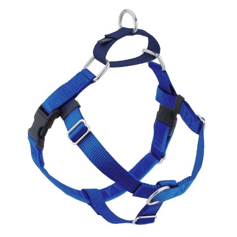 2 Hounds Design Freedom No-Pull Dog Harness  5/8" Small Royal Blue