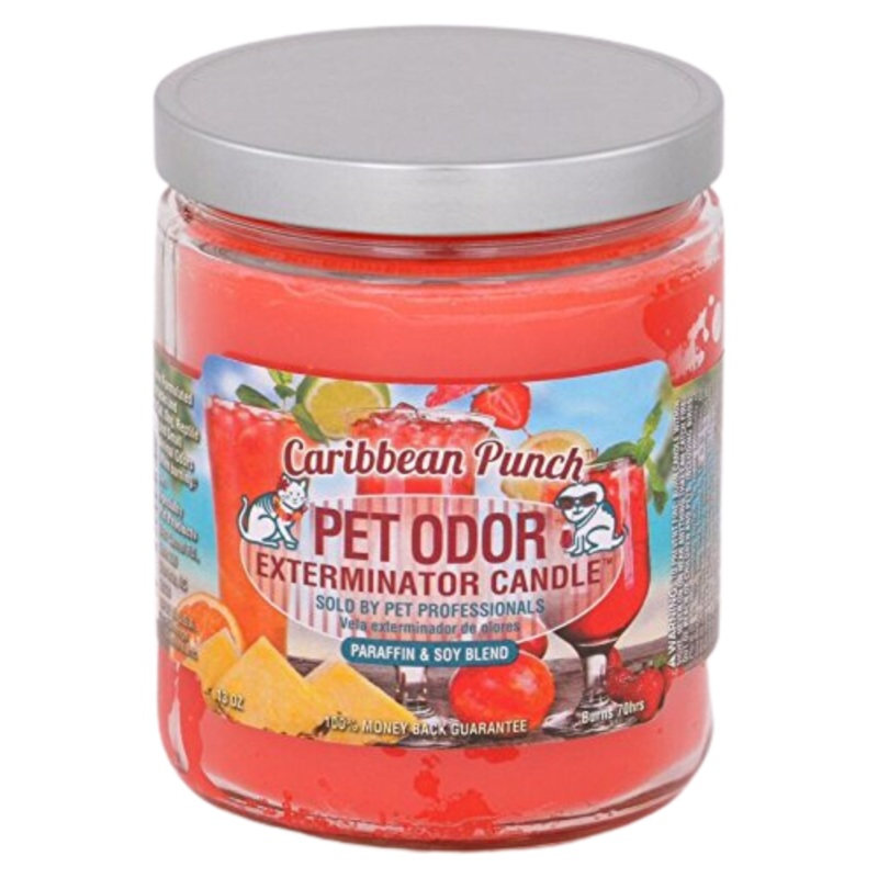 Candle Caribbean Punch Pet Odor Exterminator 13.oz Jar Candle
