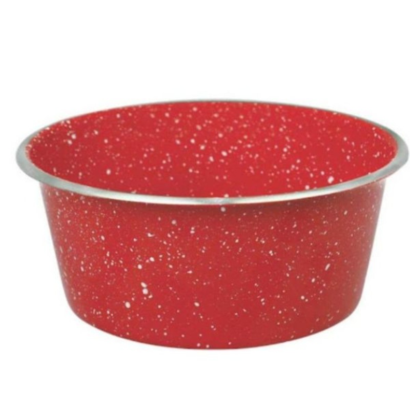 Indipets Camping Bowl 62oz Red