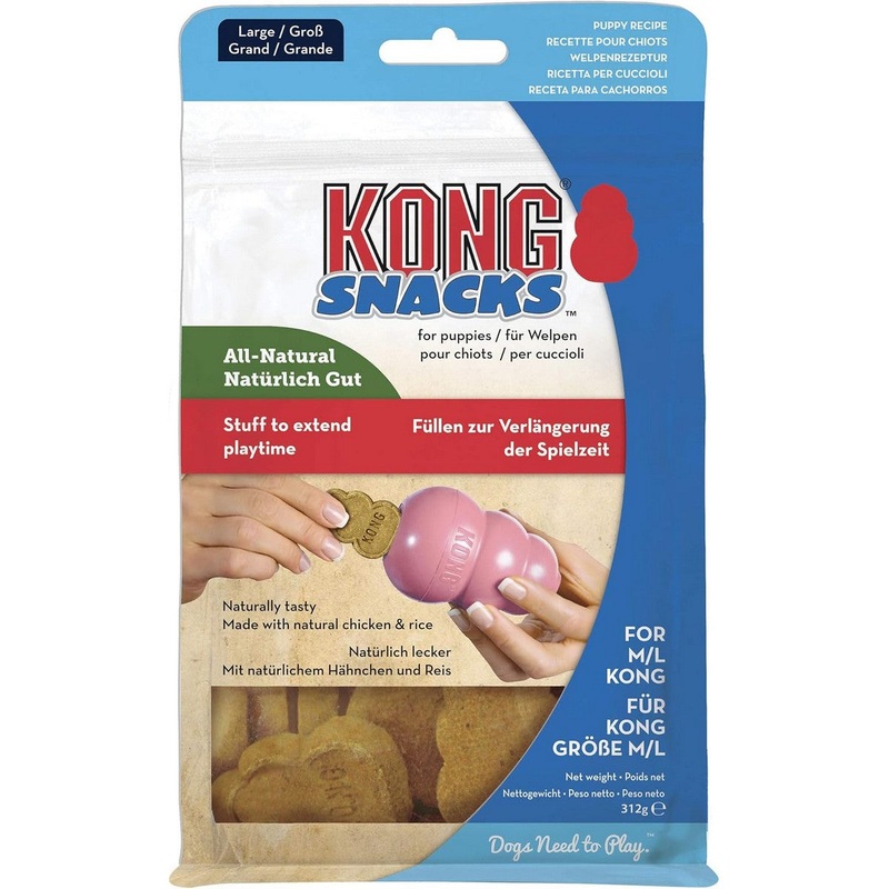 Kong Snacks Puppy Recipe Large