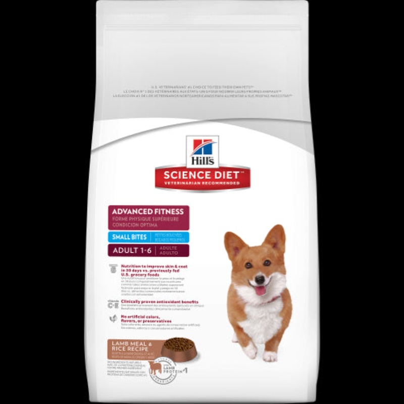Science Diet Lamb & Rice Small Bites Dry Dog Food 15.5lb