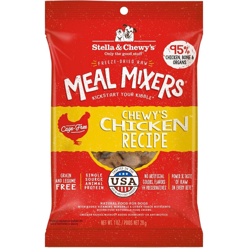 Stella & Chewy's Freeze-Dried Raw Chicken Meal Mixers Dog Food Topper 1oz