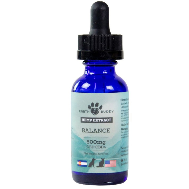 Earth Buddy Balance 500mg CBDa:CBD