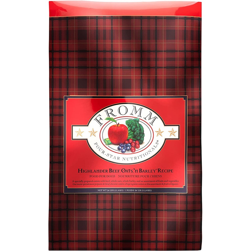 Fromm Four-Star Nutritionals Highlander Beef, Oats, 'n Barley Recipe Dry Dog Food 26lb