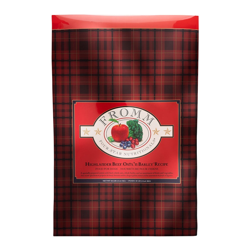 Fromm Highlander Beef Oats 'N Barley Dry Dog Food 12lb