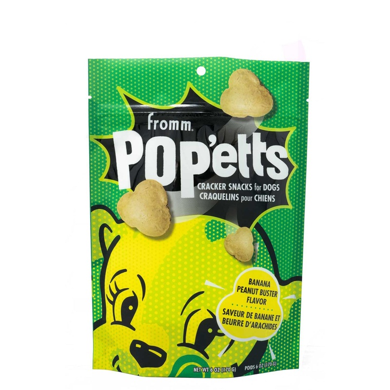 Fromm Pop'etts Banana & Peanut Butter Dog Treats 6oz