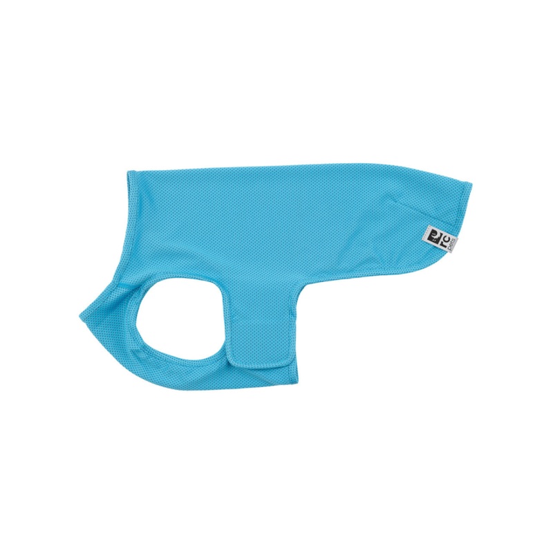 RC PETS Dog Zephyr Cooling Vest, Aqua, L, 21"x21" - 30"