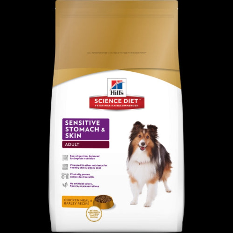 Science Diet Sensitive Stomach & Skin Adult Dry Dog Food 15.5lb