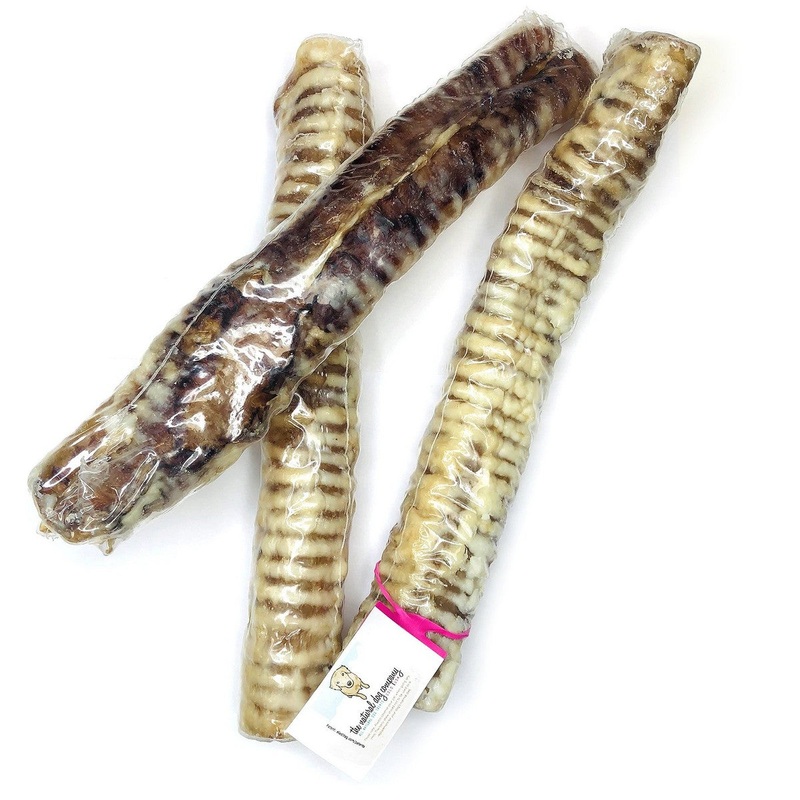 The Natural Dog Company Trachea Beef 12" Dog Treats