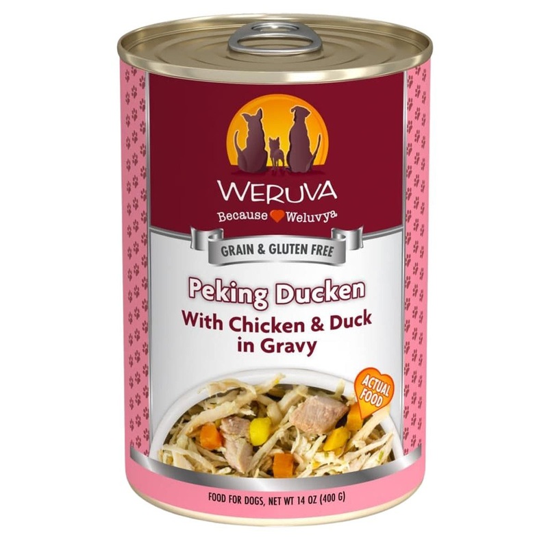 Weruva Peking Ducken with Chicken & Duck in Gravy Dog Food 14oz