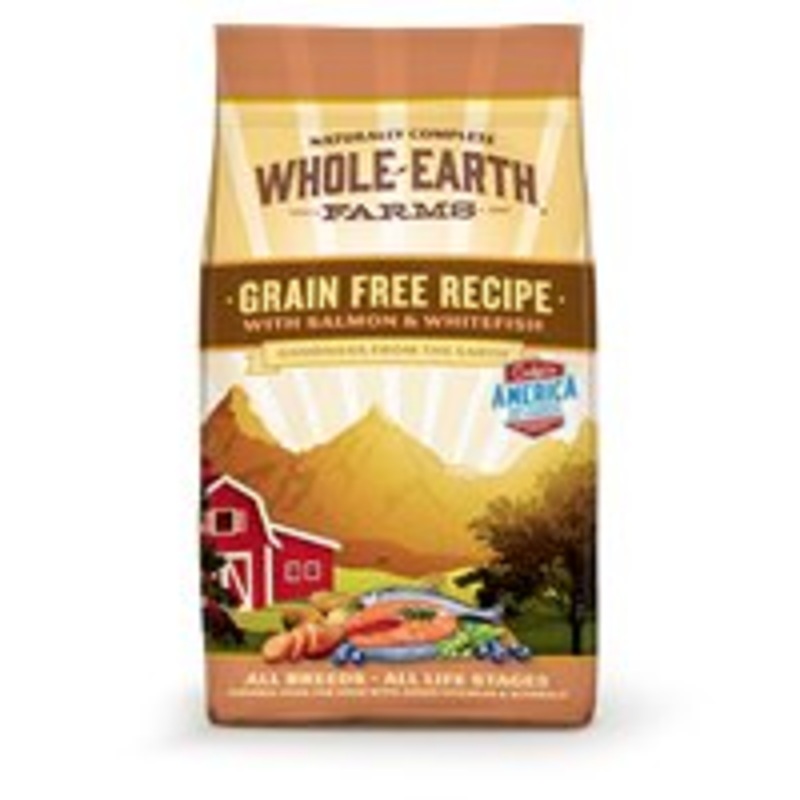 Whole Earth Salmon & Whitefish Dry Dog Food 25lb