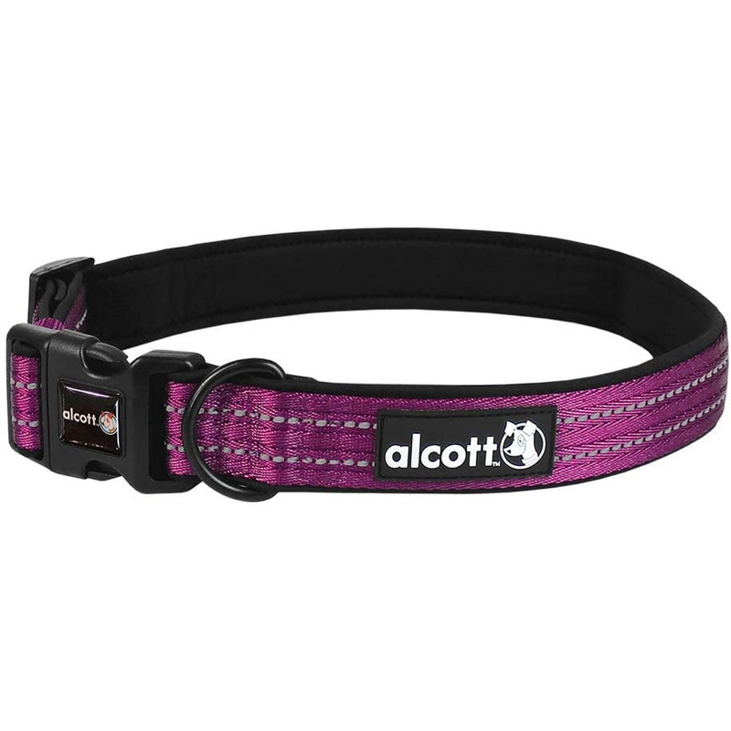 Alcott Adventure Dog Collar Extra Large Purple